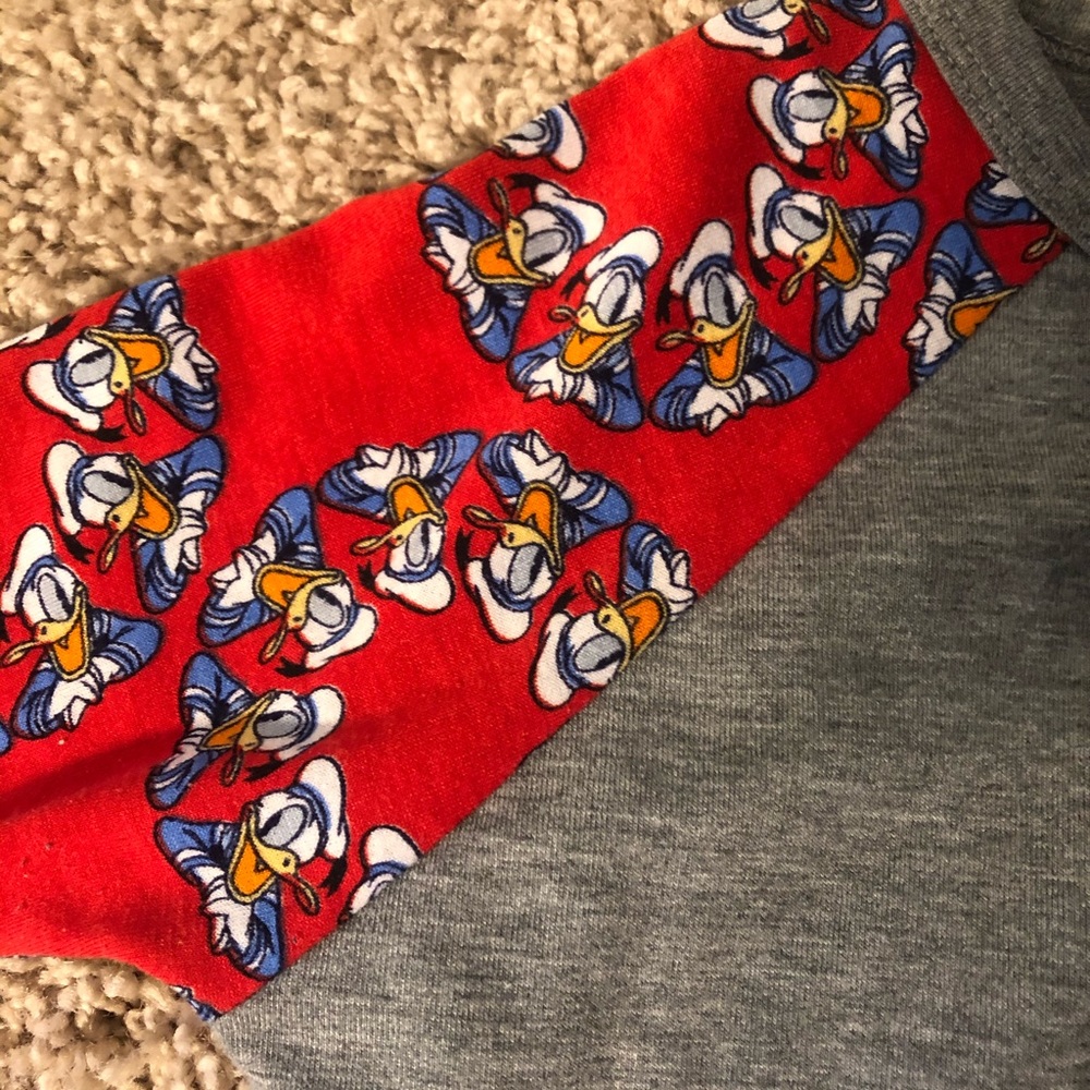 LulaRoe Size 2 Disney Donald Duck Sloan - Picture 4 of 5